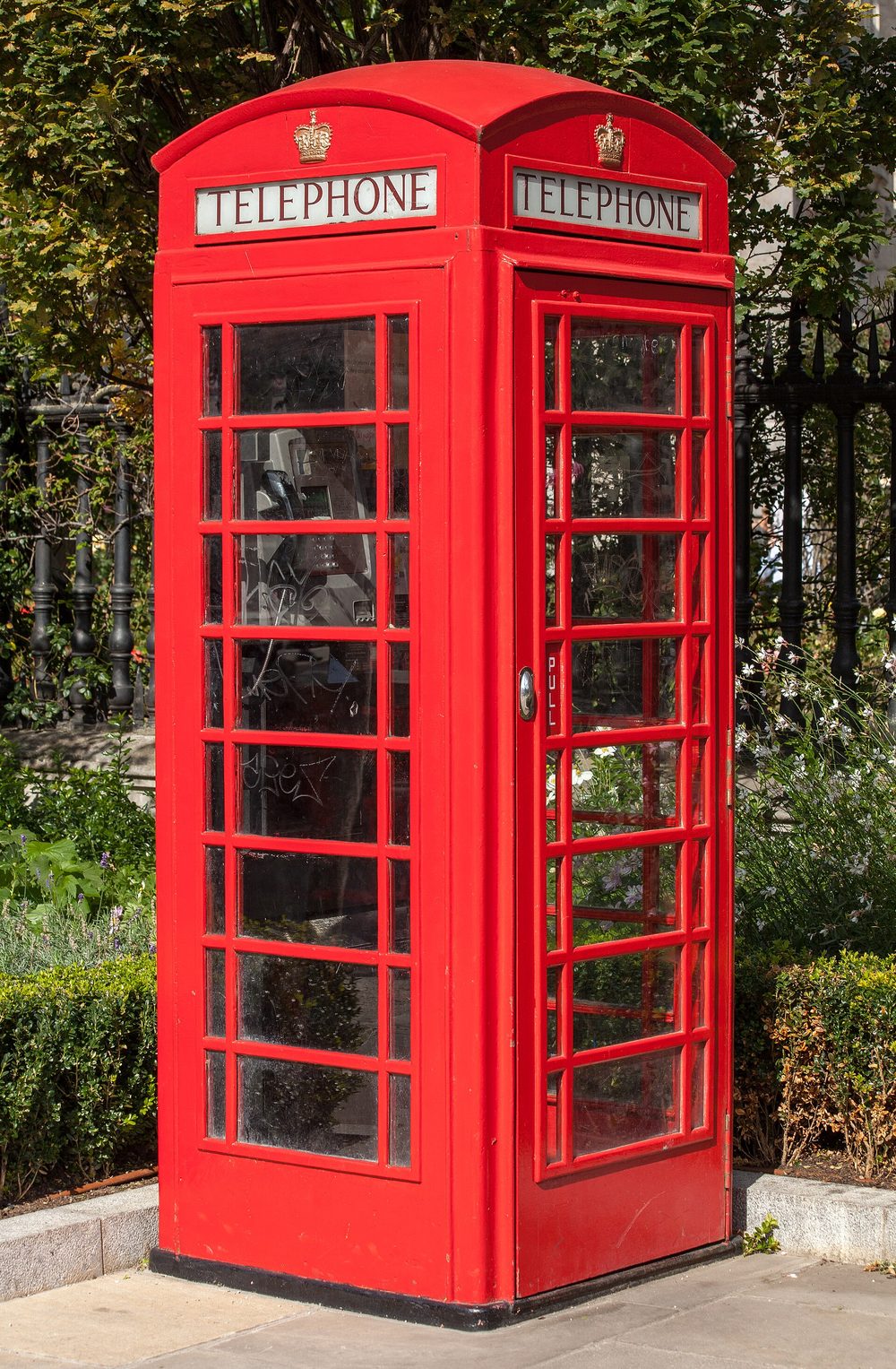 Cabina telefonica rossa a Londra